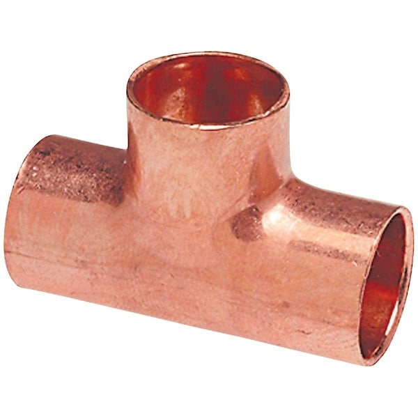 Nibco 3/4 In. x 3/4 In. x 1/2 In. CxCxC Reducing Copper Tee W01690D - main